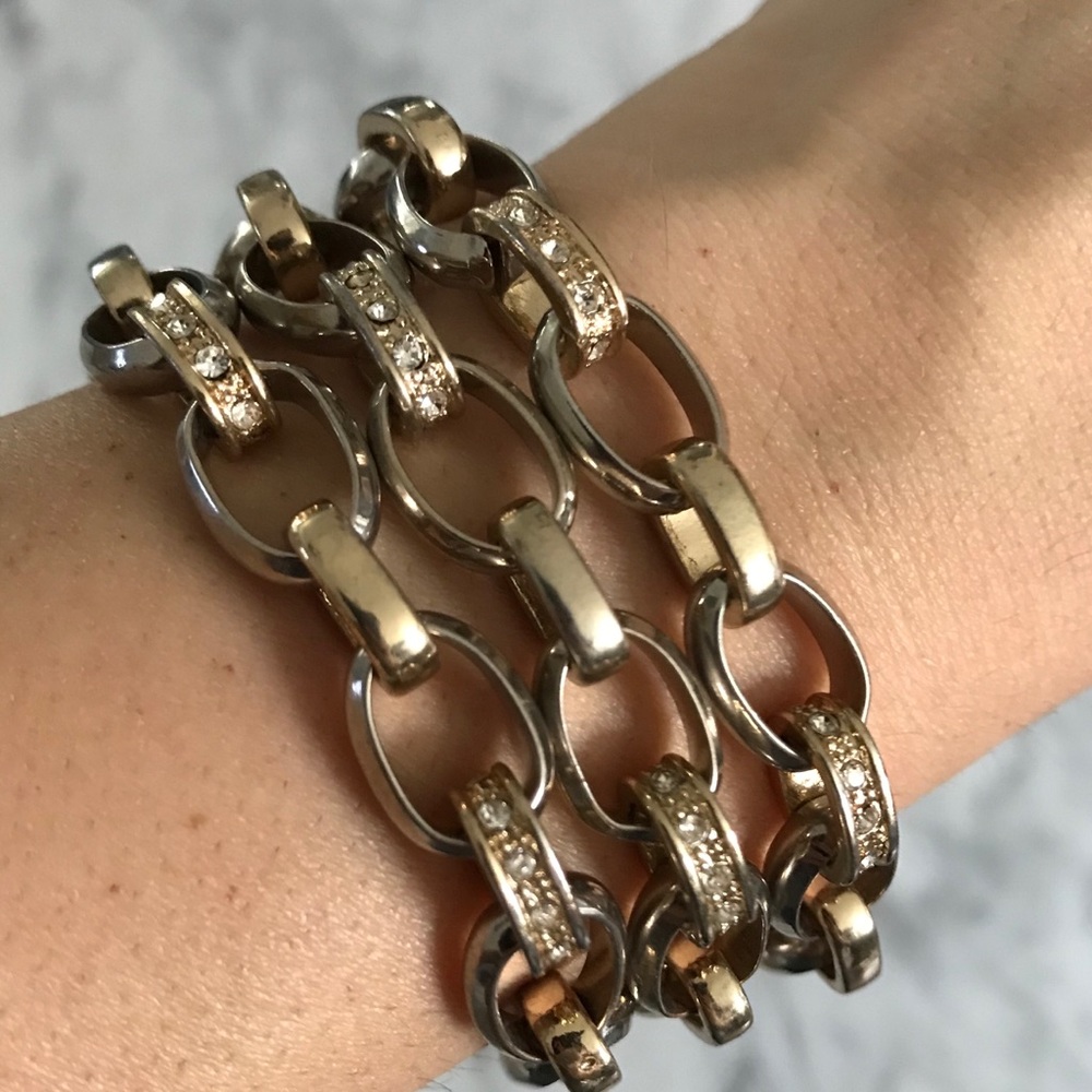 ❌SOLD❌ Gold link bracelet